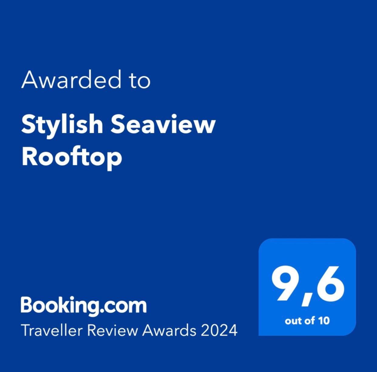 Stylish Seaview Rooftop Tesalonika Bagian luar foto