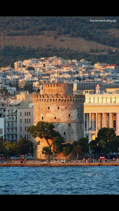 Stylish Seaview Rooftop Tesalonika Bagian luar foto