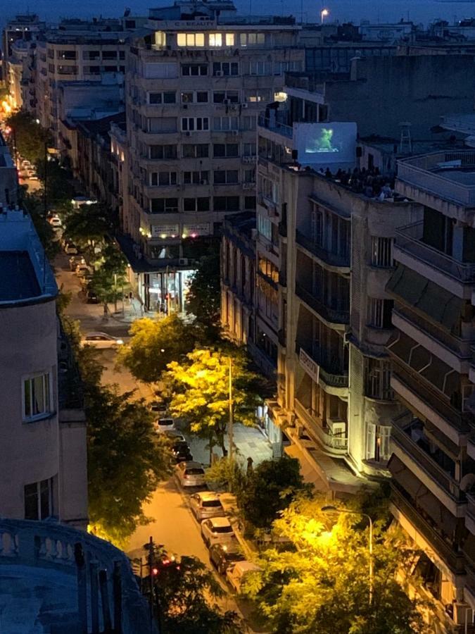 Stylish Seaview Rooftop Tesalonika Bagian luar foto